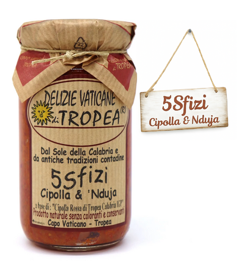 5 Sfizi cipolla e 'nduja di Spilinga 180 gr