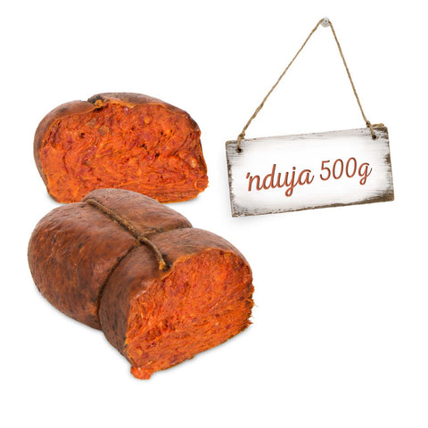 'Nduja di Spilinga Orba Trancio 500 gr circa