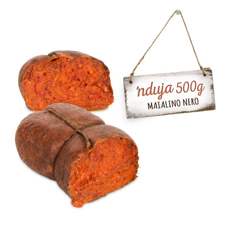 'Nduja di Spilinga Maiale Nero, Orba Trancio 500 gr circa