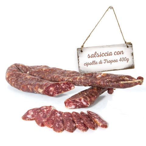 Salsiccia con cipolla di Tropea 400 gr