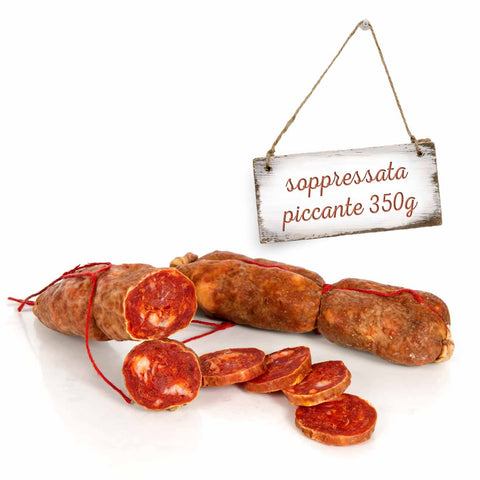 Soppressata piccante 350 gr circa