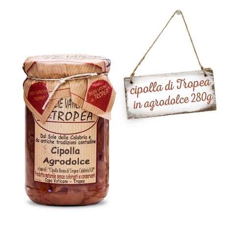 Cipolla di Tropea in agrodolce 280 gr