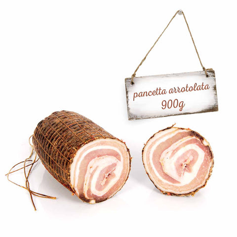 Pancetta arrotolata 900 gr circa