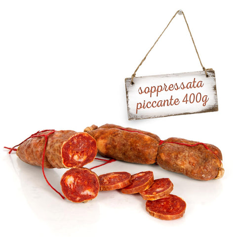 Soppressata piccante 400 gr circa